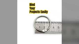 1.2 Inch Loose Leaf Binder Rings Craft Album